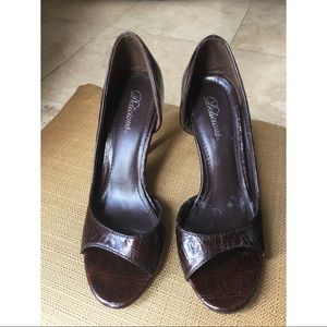 High Heels Crocodile Leather.